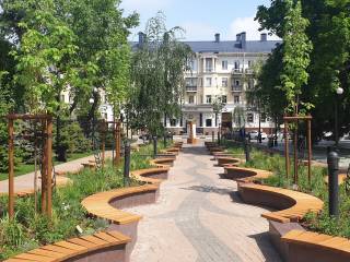 Открылся традиционный форум ландшафтной архитектуры и средового дизайна «Зелёная столица» (16 мая 2019 г., Белгород)