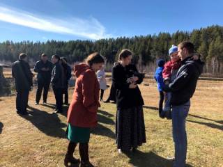 Эксперты ОНФ в Забайкалье посетили одно из первых в регионе родовое поселение РадоСвет (15 октября 2018 г.)